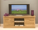 Mobel oak Widescreen Television Cabinet