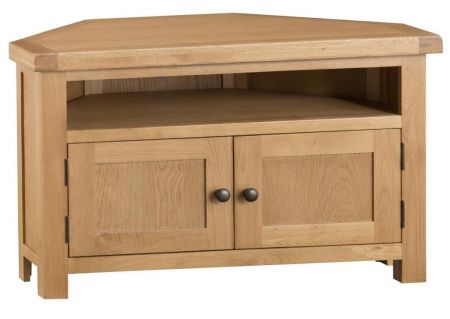 Compton Oak Corner TV Unit Compton Oak Dining Living Room Furniture