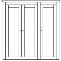New Quercus 5` Wide Triple Wardrobe